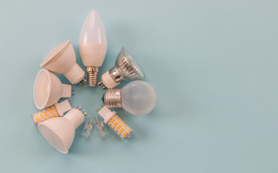 3 tipos de lâmpadas de LED que você pode usar